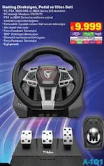 THULL GAMİNG DİREKSİYON PEDAL VE VİTES SETİ